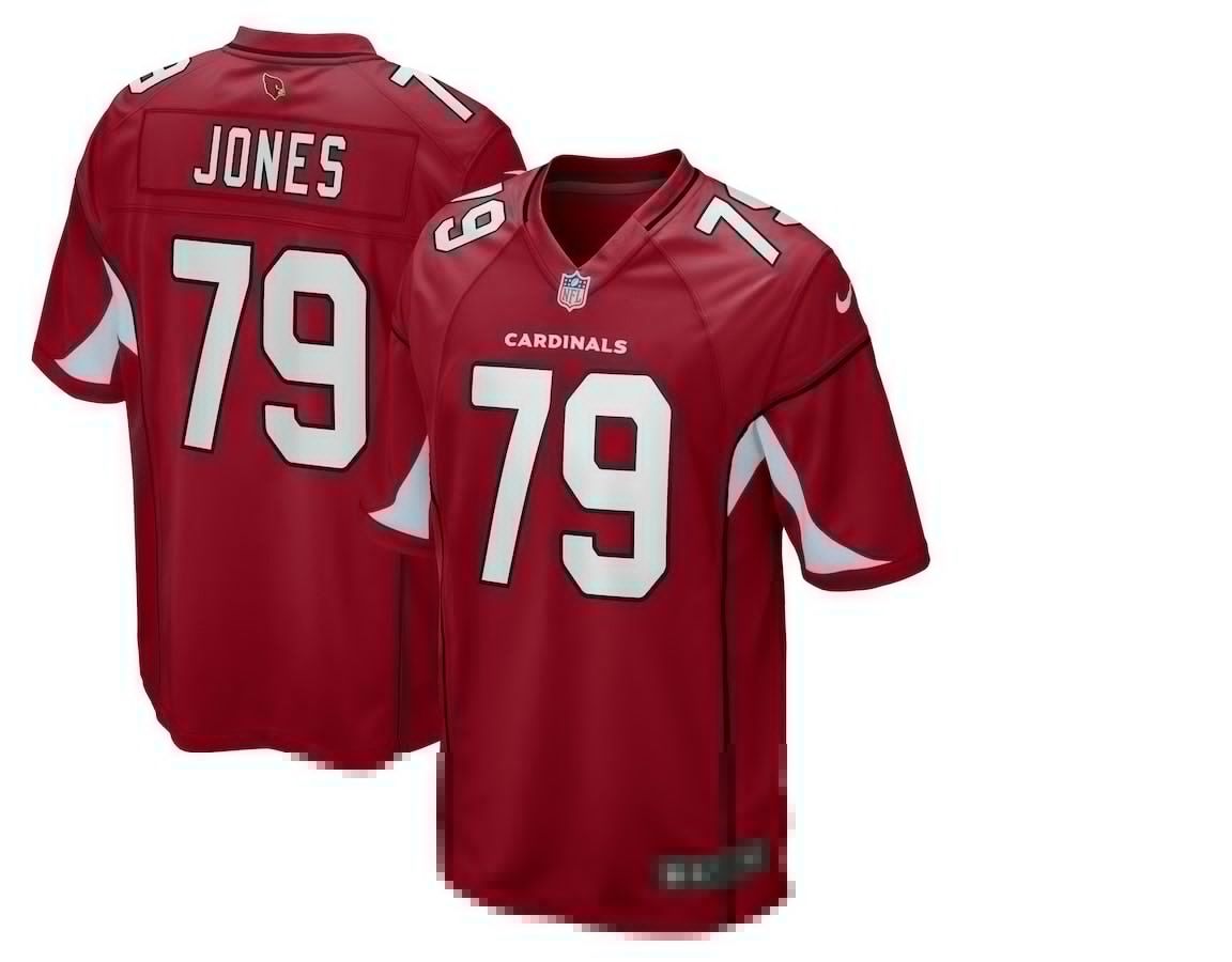 Men Arizona Cardinals 79 Josh Jones Nike Cardinal Game NFL Jersey